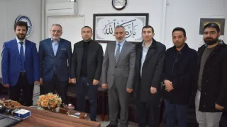 Manisa Yunus Emre İlçe Müftüsü Mehmet Nedim Bakır’ı Ziyaret Ettik