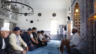 Aliağa Müftülüğü Yukarı Şakran Mahalle (Bölük) Camii’nde Kur’an Ziyafeti
