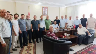 Kestanepazarı Hatay Kur’an Kursu Kurs Yöneticiliğine Atanan Hafız Yasin Uslu’yu Makamında Ziyaret Ed