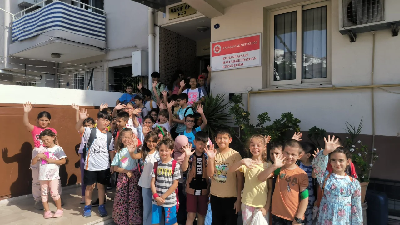 Kestanepazarı Hacı Ahmet Dayhan 07 – 10 Yaş Grubu Yaz Kur’an Kursu’na Yoğun İlgi