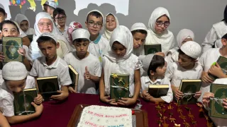 Kestanepazarında Kur’an-ı Kerim’e Geçiş Merasimi