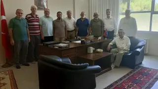 Kestanepazarı Hatay Kur’an Kursu Kurs Yöneticiliğine Atanan Hafız Yasin Uslu’yu Makamında Ziyaret Ed
