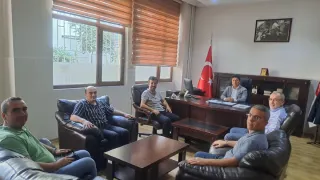 Manisa Şehzadeler İlçe Müftüsü İsmail Temur’u Makamında Ziyaret Ettik