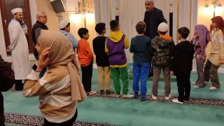 Yatsı Namazında Öğrenci ve Veli Buluşması