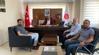 Manisa Alaşehir İlçe Müftüsü Mehmet Ali Dilek’i Ziyaret Ettik