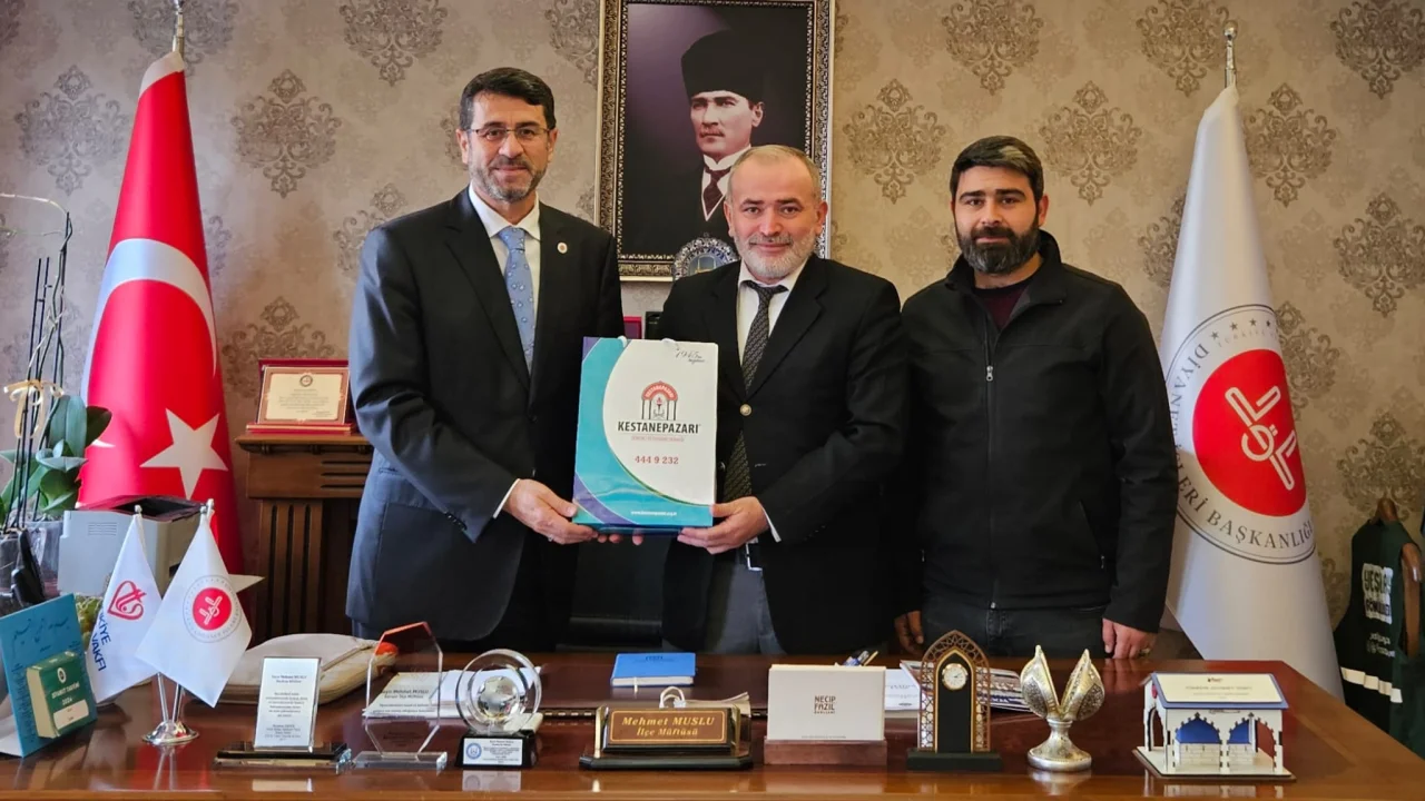 Torbalı İlçe Müftülüğüne Atanan Mezunumuz Mehmet Muslu’yu Makamında Ziyaret Ettik