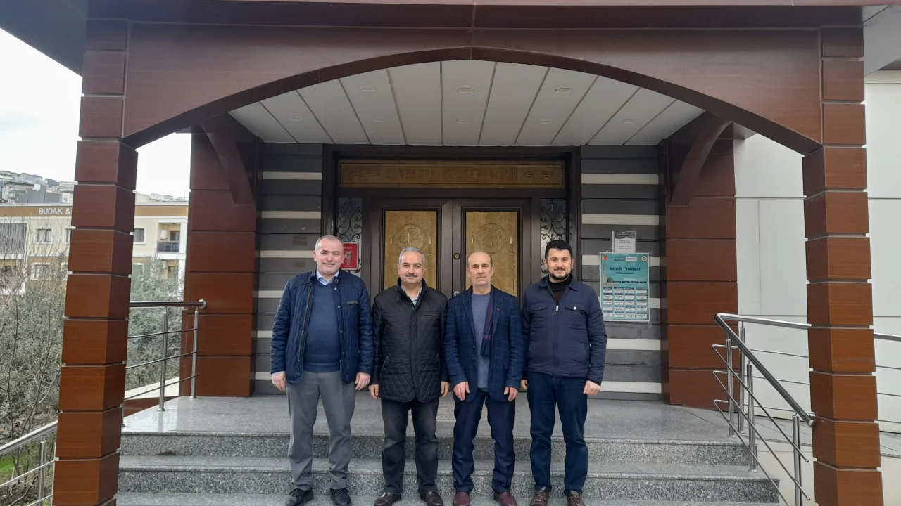 Bayraklı Müftülüğü Merkez Camii Hocalarımızı Ziyaret Ettik