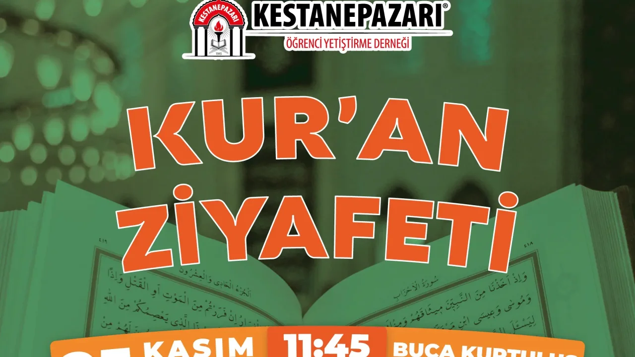 Buca Kur'an Ziyafeti - 25 Kasım 2022 Cuma