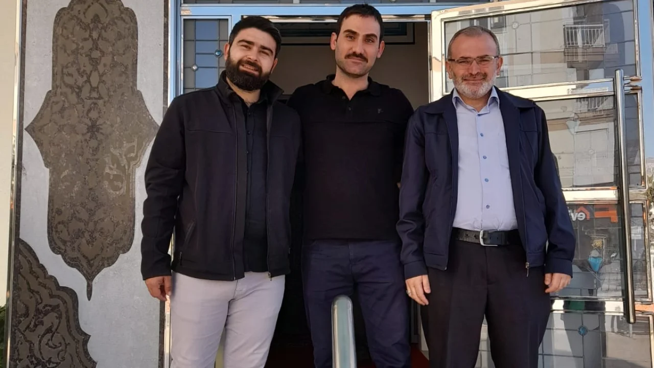 Mezunumuz Arif Gökçek’i ziyaret ettik.