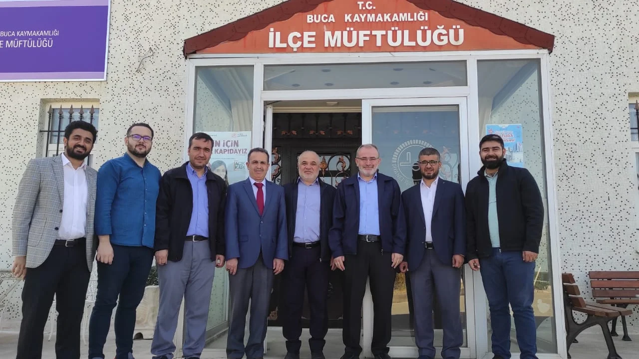 Buca İlçe Müftülüğünü Ziyaret Ettik ve Kestanepazarı Mezunlarıyla Buluştuk