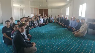 Kestanepazarı Yönetimi Aliağa Yenişakran’da Hafız Öğrencilerimiz İle Buluştu