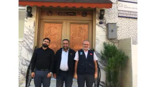 Kestanepazarı Mezunu Bayraklı Müftülüğü Gümüşpala Ulutepe Cami İmam Hatibi Cumhur Özcan’ı ziyaret et