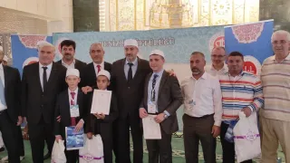 Kur’an-ı Kerim Güzel Okuma Yarışması’nda Birincilik