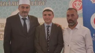 Kur’an-ı Kerim Güzel Okuma Yarışması’nda Birincilik