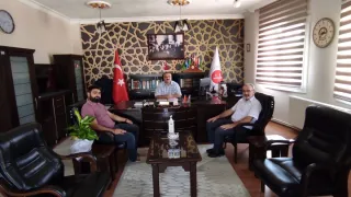 Menderes Müftülüğüne Atanan Emir Veran’ı Makamında Ziyaret Ettik