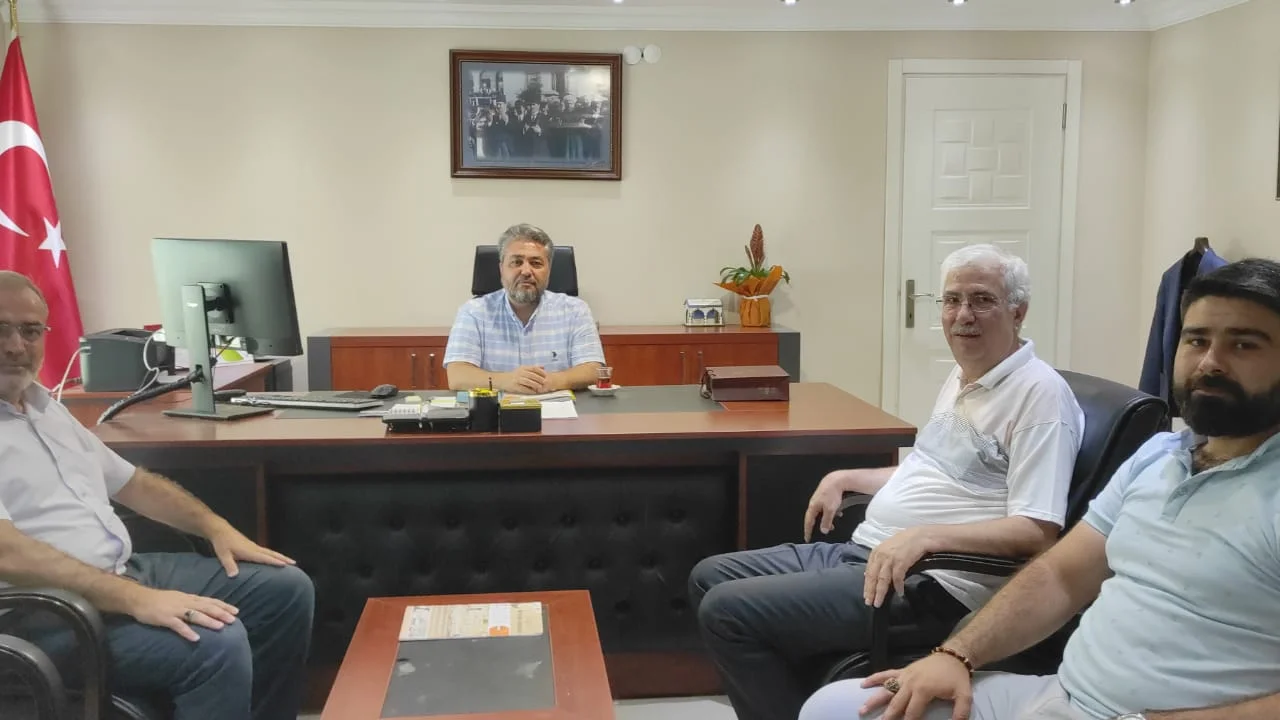 Bornova Müftüsü Yavuz’u Makamında Ziyaret Ettik