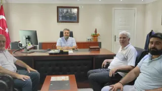 Bornova Müftüsü Yavuz’u Makamında Ziyaret Ettik