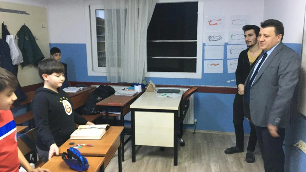 Disiplin ve Değerlendirme Daire Başkanımız Akdoğan, Hafızlık Talebelerini Ziyaret Etti