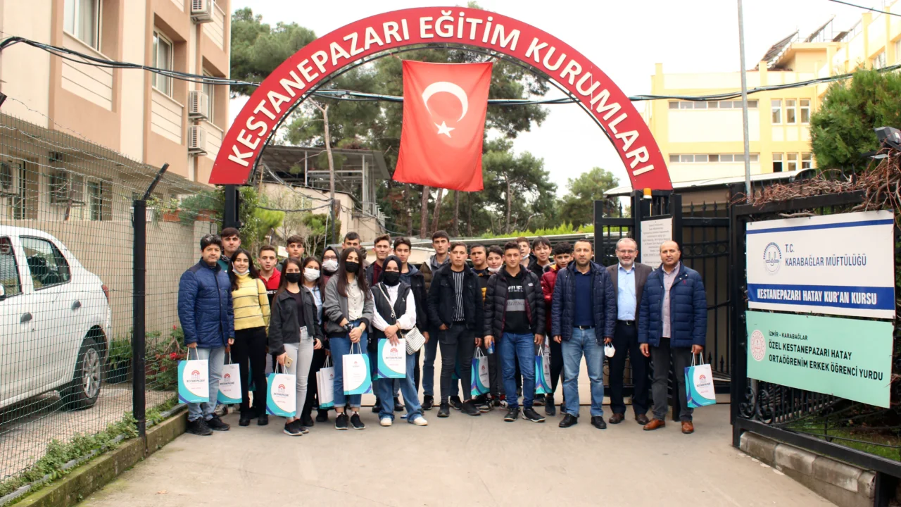 İmam Hatip Ortaokulu Öğrencileri Eğitim Kampüsümüzü Gezdi