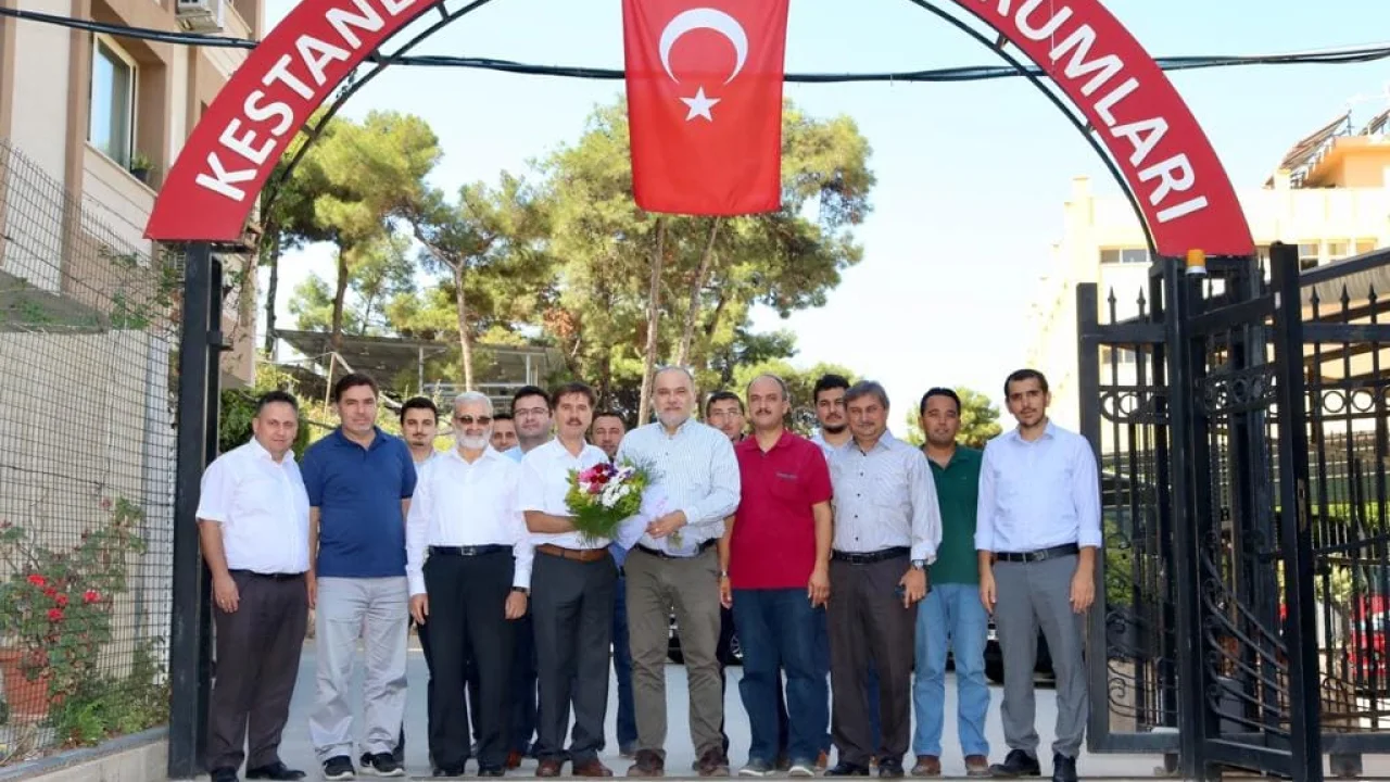 KESTANEPAZARI HATAY KUR’AN KURSUNDAN BAŞKAN DAYHAN’A ZİYARET