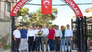 KESTANEPAZARI HATAY KUR’AN KURSUNDAN BAŞKAN DAYHAN’A ZİYARET