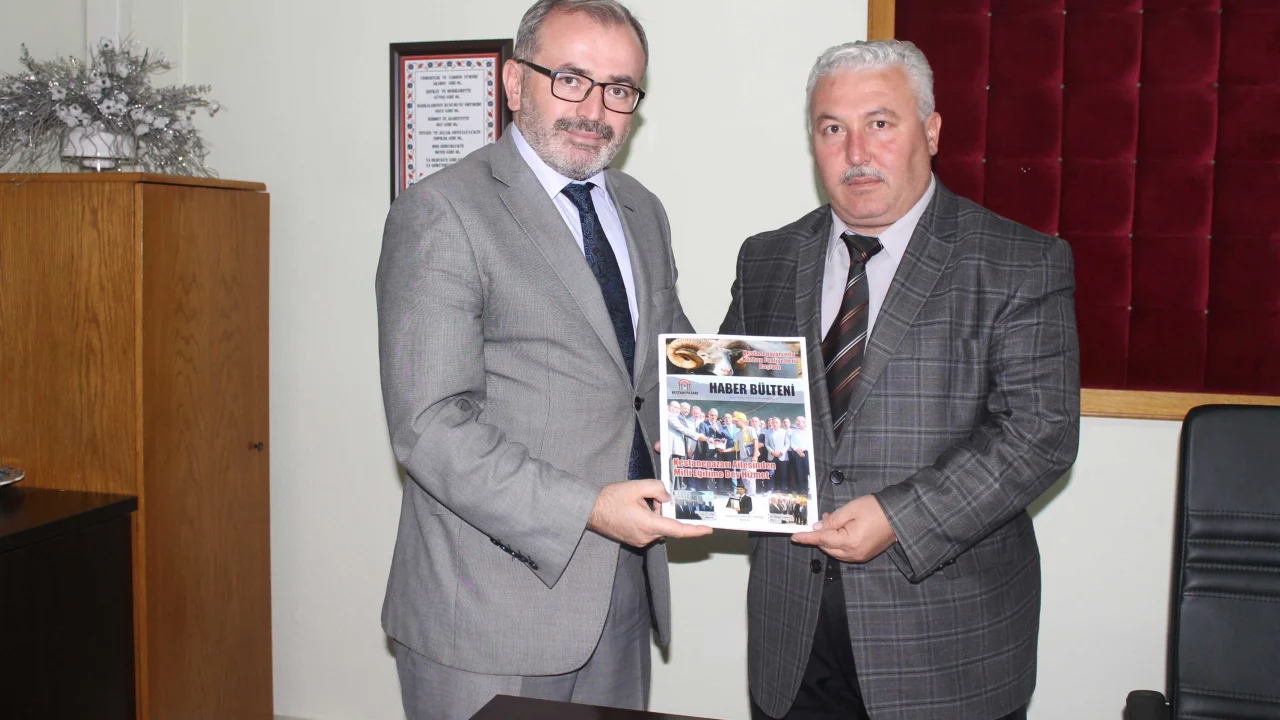 Kestanepazarı’ndan İl Müftü Yardımcısına Hayırlı Olsun Ziyareti