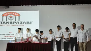 Kestanepazarı’nda Yaz Kur’an Kursları Sona Erdi