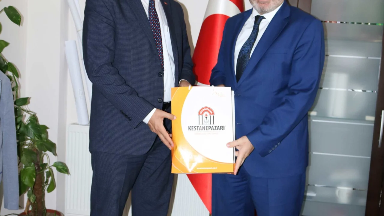 Kestanepazarı’ndan Menderes Müftüsü’ne Ziyaret