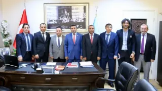 İlçe Milli Eğitim Müdürünü Ziyaret Ettik