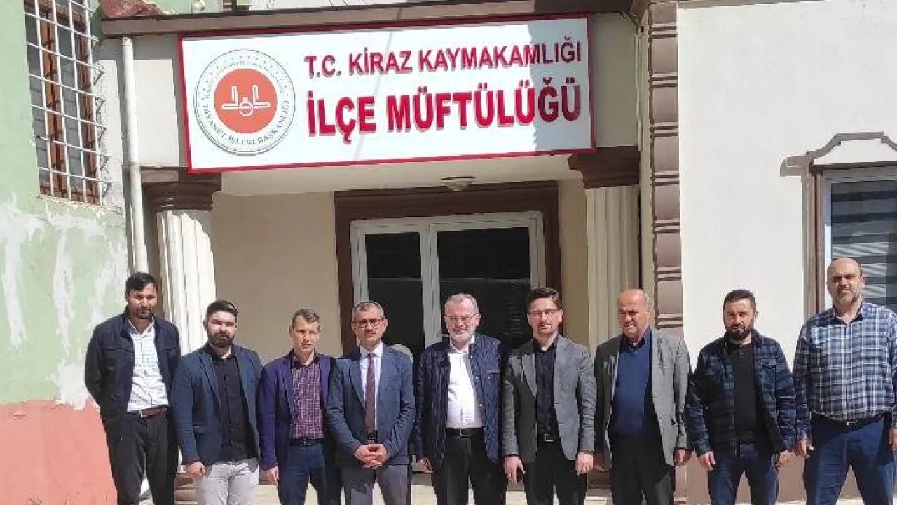 Kiraz İlçe Müftüsü Metin Bozkır’ı Ziyaret Ettik