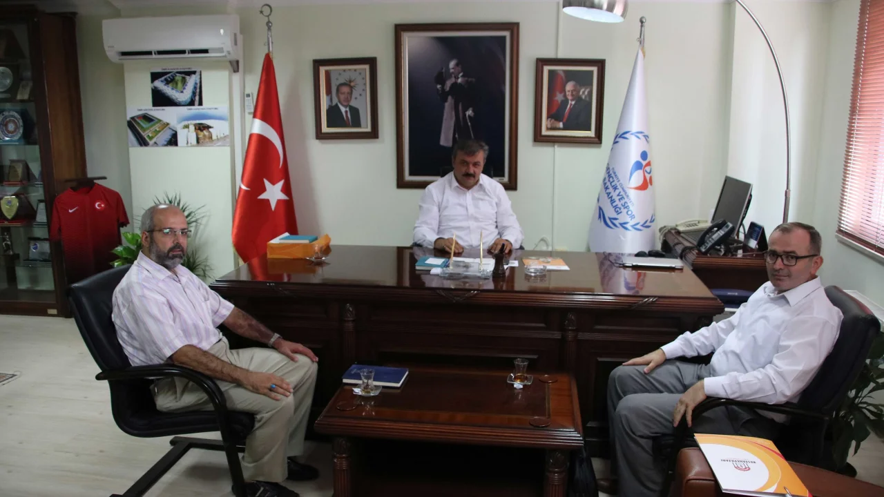 Kestanepazarı Gençlik Hizmetleri ve Spor İl Müdürü’nü ziyaret etti