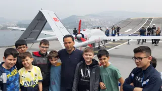 Ülkemizin Gururu TCG Anadolu Gemisini Ziyaret Ettik