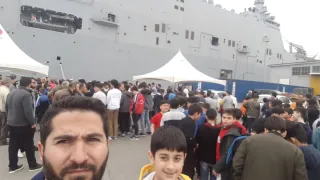 Ülkemizin Gururu TCG Anadolu Gemisini Ziyaret Ettik