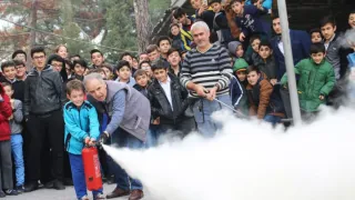 Yangın Tatbikatı Gerçekleştirildi