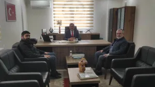 Menemen İlçe Müftüsü Mehmet Seven’i Makamında Ziyaret Ettik
