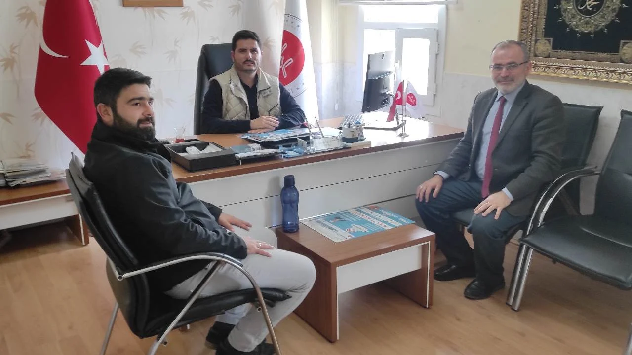Çeşme İlçe Müftüsü Murat Yıldız’ı Ziyaret Ettik