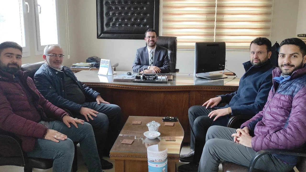 Karaburun İlçe Müftülüğüne Atanan Türker Doğan’ı Makamında Ziyaret Ettik